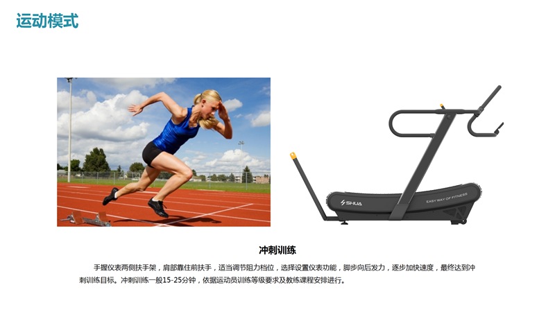 kaiyun开云电竞SH-T901Z无动力跑步机-广西kaiyun开云电竞健身器材有限公司